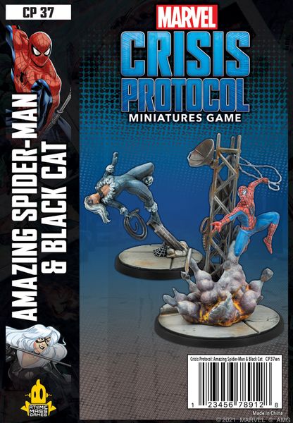 Marvel Crisis Protocol Amazing Spider-Man & Black Cat | Gopher Games