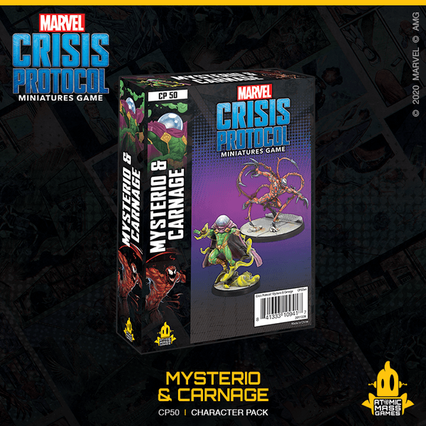Marvel Crisis Protocol Mysterio & Carnage | Gopher Games