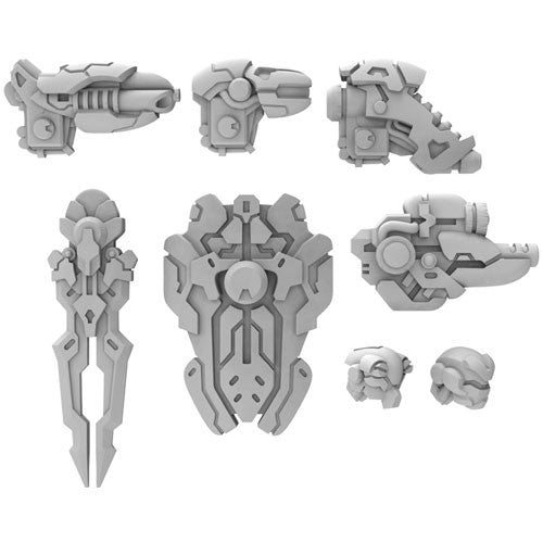 Warcaster: Neo-Mechanika - Iron Star Alliance Morningstar A Weapon Pack | Gopher Games