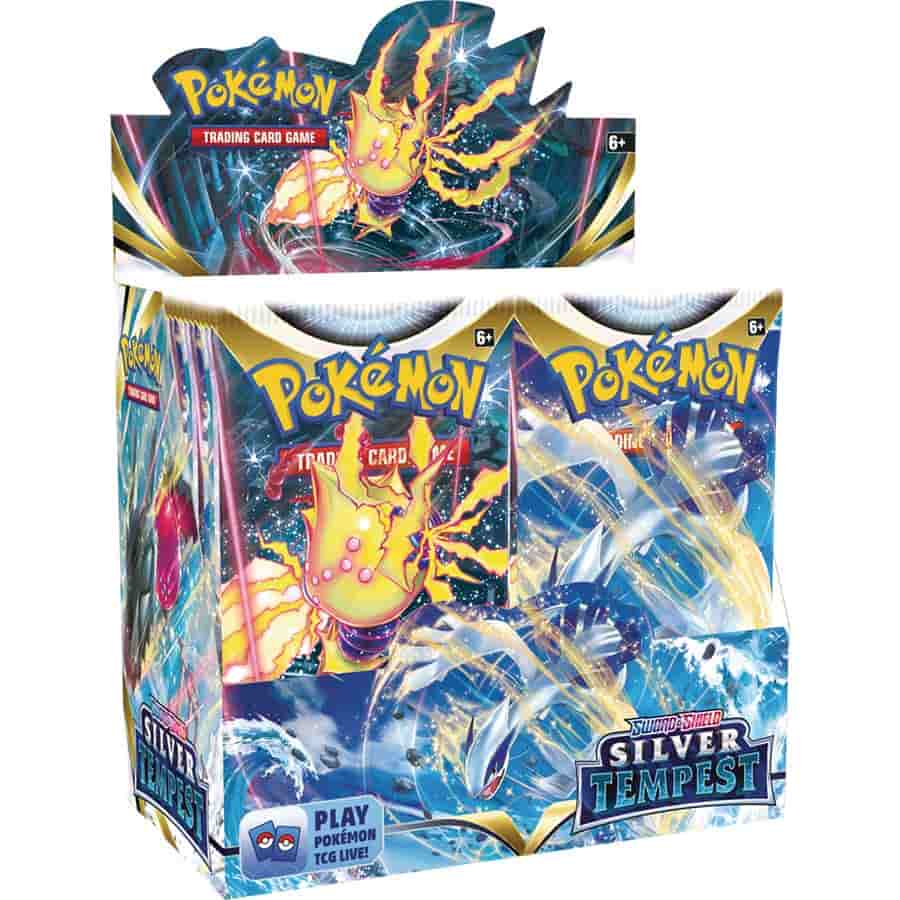 POKEMON TCG: SILVER TEMPEST BOOSTER BOX | Gopher Games