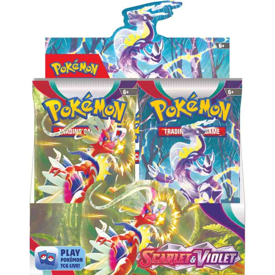 POKEMON TCG: SCARLET AND VIOLET BOOSTER DISPLAY (36CT) | Gopher Games