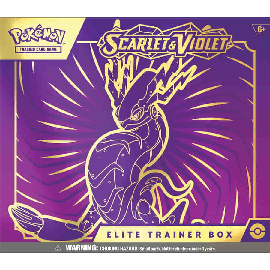 POKEMON TCG: SCARLET AND VIOLET ELITE TRAINER BOX | Gopher Games