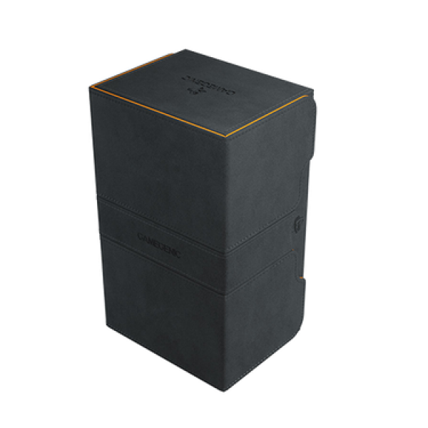 Stronghold Deck Box 200+ Black | Gopher Games