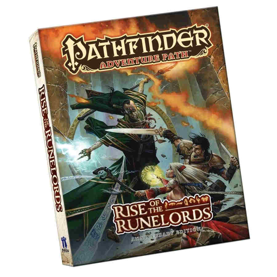 PATHFINDER RPG: ADVENTURE PATH - RISE OF THE RUNELORDS - ANNIVERSARY EDITION - POCKET EDITION | Gopher Games