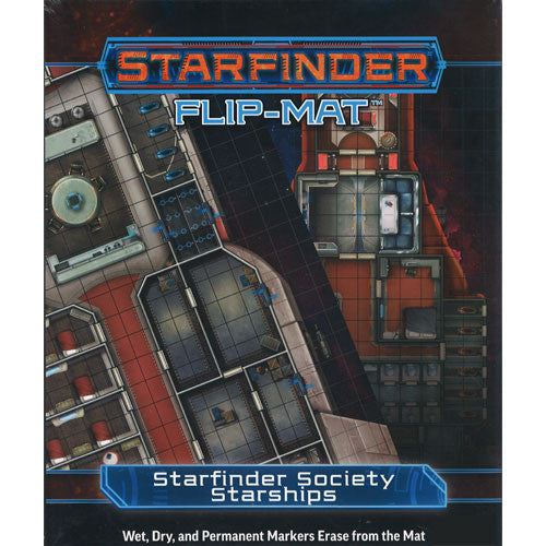 Starfinder Flip Mat: Society Starships | Gopher Games