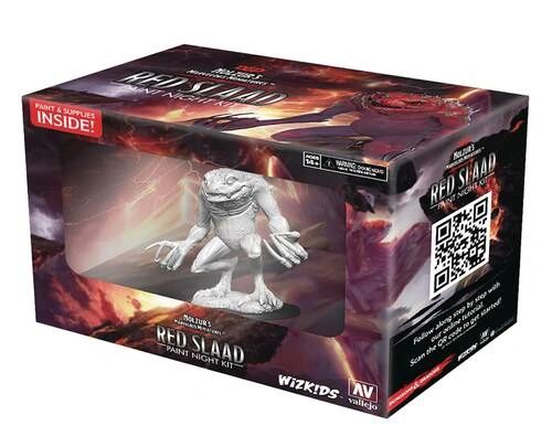 D&D Nolzur's Marvelous Miniatures: Red Slaad Paint Kit | Gopher Games