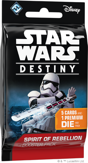 Star Wars Destiny: Spirit of Rebellion Booster Pack | Gopher Games