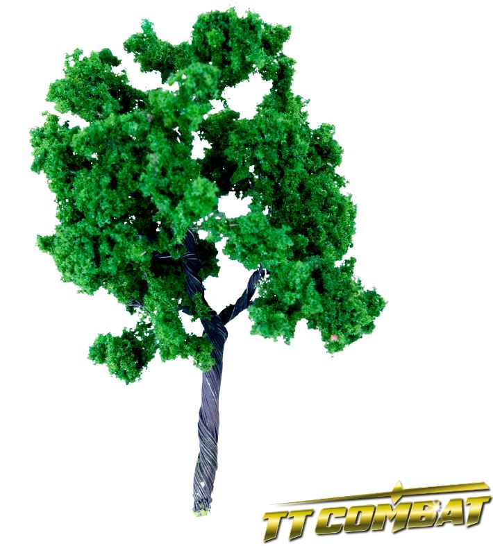 SUMMER GREEN SYCAMORE TREE IRON WIRE 10CM (5) | Gopher Games