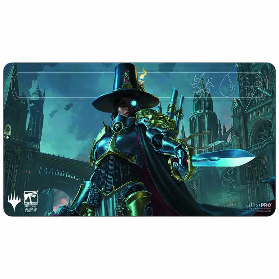 MAGIC THE GATHERING: WARHAMMER 40K COMMANDER DECK: IMPERIUM PLAYMAT ...
