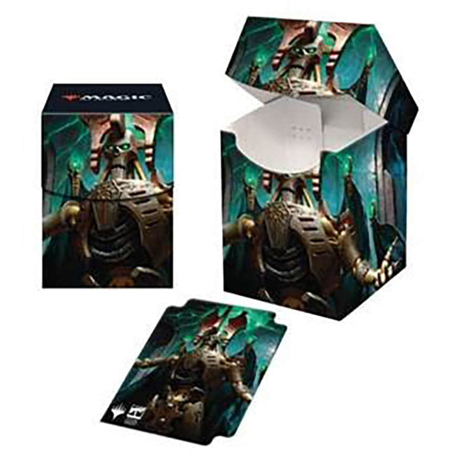 MAGIC THE GATHERING: WARHAMMER 40K COMMANDER DECK: NECRON DECK BOX 100+ MAGIC THE GATHERING: WARHAMMER 40K COMMANDER DECK: NECRON DECK BOX 100+