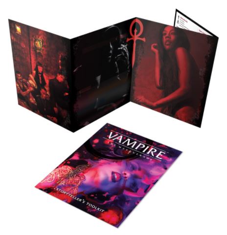 Vampire The Masquerade: 5th Edition Storyteller Screen and Toolkit | Gopher Games