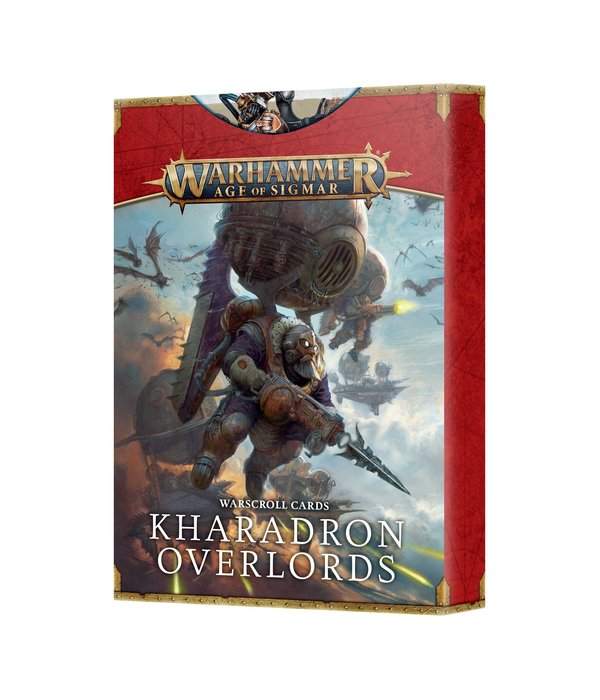 WARSCROLL CARDS KHARADRON OVERLORDS | Gopher Games