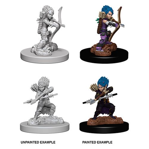 PATHFINDER: DEEP CUTS UNPAINTED MINIATURES -W6-FEMALE GNOME ROGUE | Gopher Games