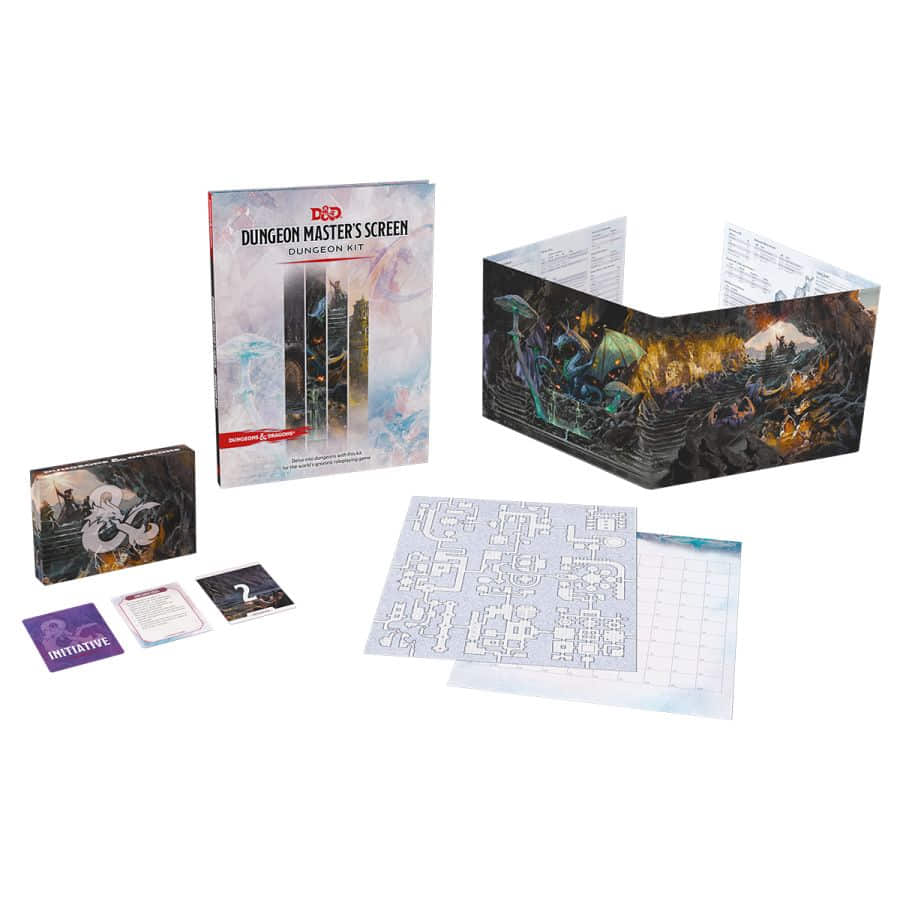 DUNGEONS AND DRAGONS 5E: DUNGEON MASTER'S SCREEN: DUNGEON KIT | Gopher Games