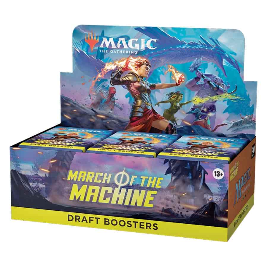 MARCH OF THE MACHINE: DRAFT BOOSTER BOX (36CT) | Gopher Games